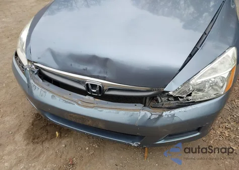 2007 Honda Accord 3.0 Se из США, поврежденный, VIN 1HGCM66467A031922